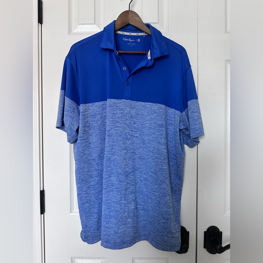 Walter Hagen Perfect 11 Collection Men's Golf Polo Size Large